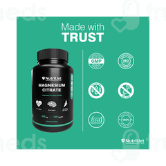 Nutritjet Magnesium Citrate Capsule 120