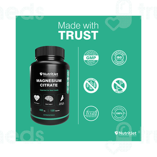 Nutritjet Magnesium Citrate Capsule 120