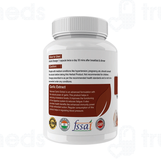 Natureal Garlic Extract Capsule 60