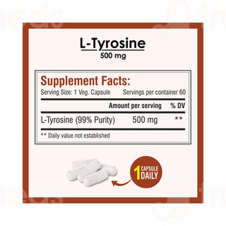 Biotrex L Tyrosine 500mg Veg  Capsule 60