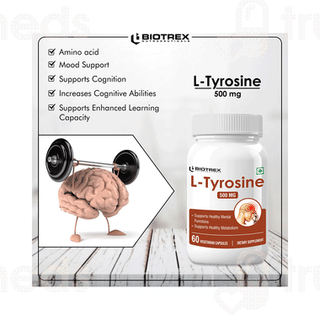 Biotrex L Tyrosine 500mg Veg  Capsule 60