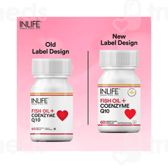 Inlife Fish Oil + Coenzyme Q10 Capsule 60