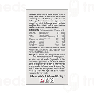 Basic Ayurveda Bava Sutra Capsule 40