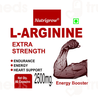Nutrigrow L Arginine Extra Strength 2500Mg Capsule 90