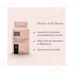 Sheneed Better With Boron 3Mg Capsule 60