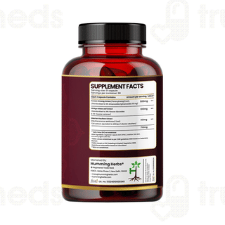 Humming Herbs Red Korean Ginseng Root Capsule 90