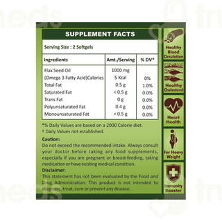 Geofresh Plant Based & Organic Omega 3 Capsule 60