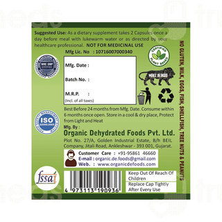 Geofresh Plant Based & Organic Omega 3 Capsule 60