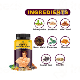 Nutriley Body & Weight Gain Capsule 60