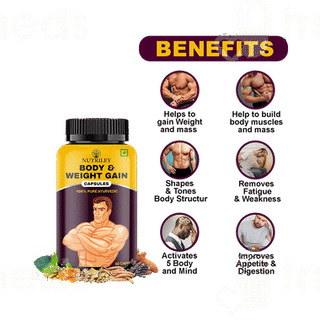 Nutriley Body & Weight Gain Capsule 60