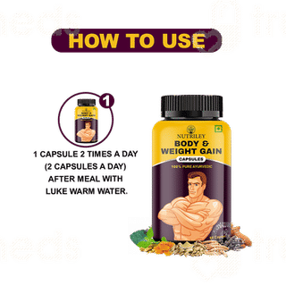 Nutriley Body & Weight Gain Capsule 60
