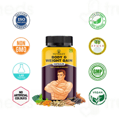 Nutriley Body & Weight Gain Capsule 60