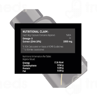 One Rep More Vegan Omega 3 Capsule 60