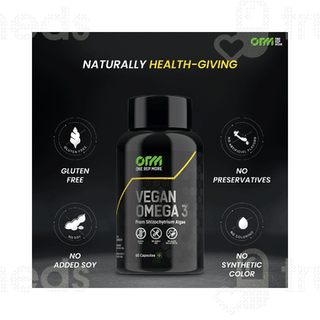 One Rep More Vegan Omega 3 Capsule 60