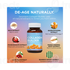 Zeroharm Sciences Collagen Builder Veg Capsule 60