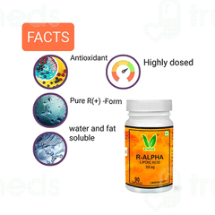 Vitaruhe R Alpha Lipoic Acid 300mg Capsule 90