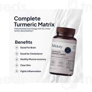 Miduty Complete Turmeric Matrix Capsule 30