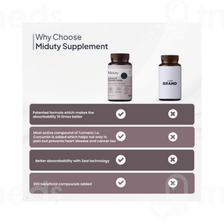 Miduty Complete Turmeric Matrix Capsule 30