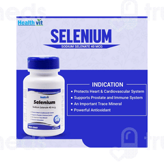 Healthvit Selenium 40mcg Capsule 60