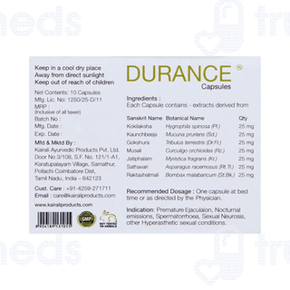 Kairali Durance Capsule 10