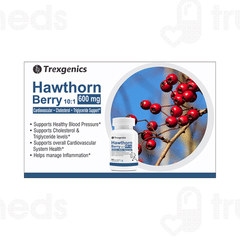 Trexgenics Hawthorn Berry 600mg Veg Capsule 60