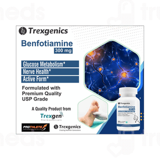 Trexgenics Benfotiamine 300mg Veg Capsule 30