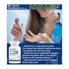 Trexgenics Benfotiamine 300mg Veg Capsule 30