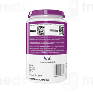 Healthy Hey Nutrition Potassium Citrate Vegetable Capsule 120