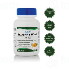 Healthvit St Johns Wort 500mg Capsule 60