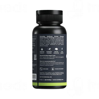 Nutrabay Wellness Korean Ginseng Extract Capsule 60