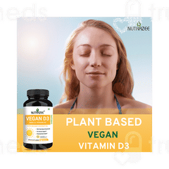 Nutrazee Vegan D3 Veg Liquid Capsule 60