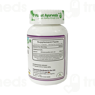 Planet Ayurveda Mimosa Di Vege Capsule 60