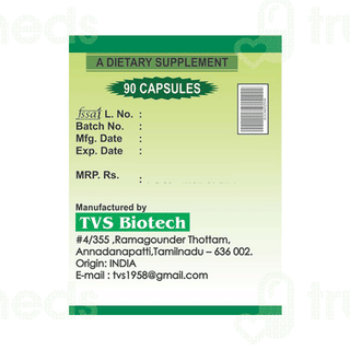 Tvs Biotech Spirulina Capsule 90