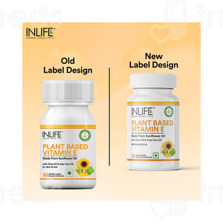 Inlife Plant Based Vitamin E Capsule 30