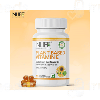 Inlife Plant Based Vitamin E Capsule 30