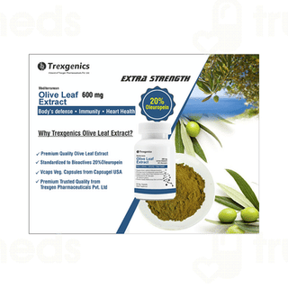 Trexgenics Olive Leaf Extract Veg Capsule 60