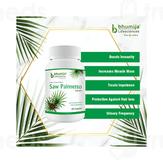 Bhumija Lifesciences Saw Palmetto Capsule 60