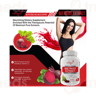 Natureal Beetroot Extract 800mg Capsule 60
