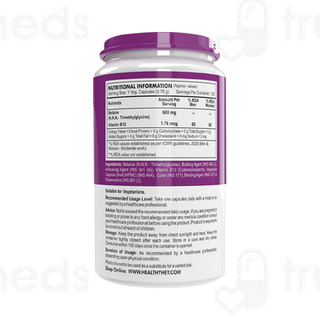 Healthy Hey Nutrition Betaine Tmg Vegetable Capsule 120