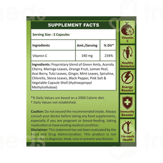 Geofresh Plant Based & Organic Wholefood Multi Vitamin Veg Capsule 60