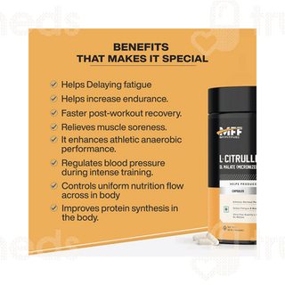 Myfitfuel L Citrulline Dl Malate No Sugar Capsule 120