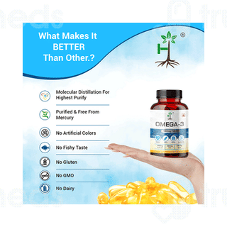 Humming Herbs Omega 3 1000mg Capsule 90