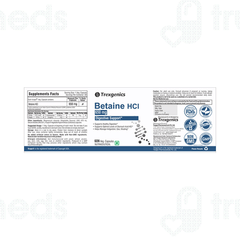Trexgenics Betaine Hcl 650mg Veg Capsule 60