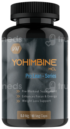 Vitaminhaat Yohimbine Hcl Pro Lean Series Veg Capsule 90