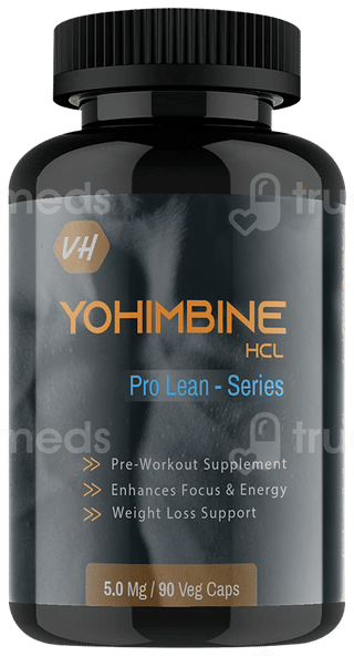 Vitaminhaat Yohimbine Hcl Pro Lean Series Veg Capsule 90