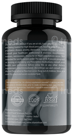 Vitaminhaat Yohimbine Hcl Pro Lean Series Veg Capsule 90