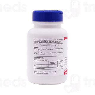 Healthvit Rose Hips 500mg Capsule 60