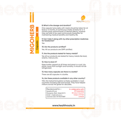 Healthroots Migoherb Capsule 60