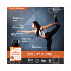 Vitawin Sea Buckthorn Vegetarian Capsule 60 Vitawin Sea Buckthorn Vegetarian Capsule 60
