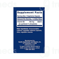 Life Extension Pyridoxal 5 Phosphate Vegetarian Capsule 60
